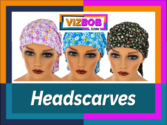 Shop and Browse our range of Fitted Elasticated Headscarves