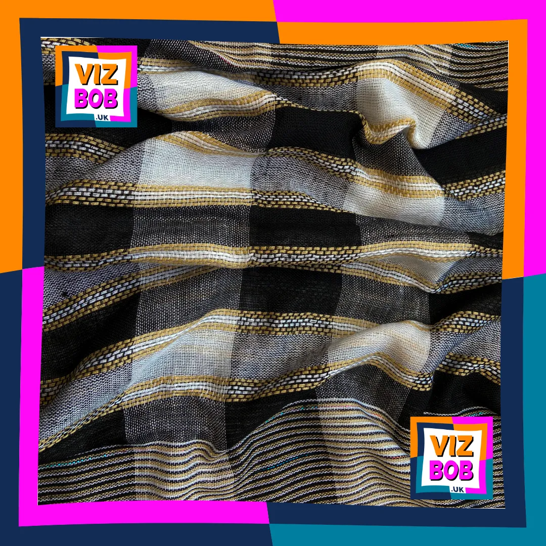 Photo of the long scarf fabric